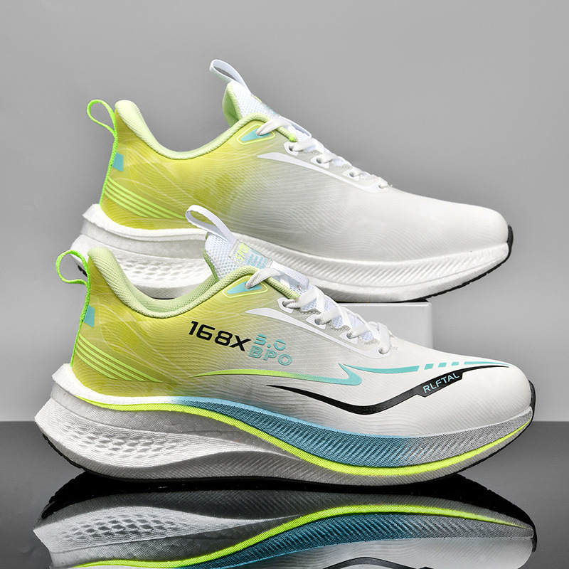 [Premium Selection] Men's Running Shoes 2026 New Summer Breathable Running Shoes Sports Shoes Cross-Border Trade Unisex Southeast Asia