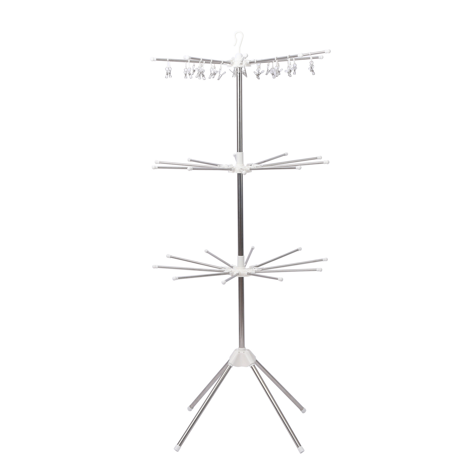 흰색 3겹[단층 30클립]