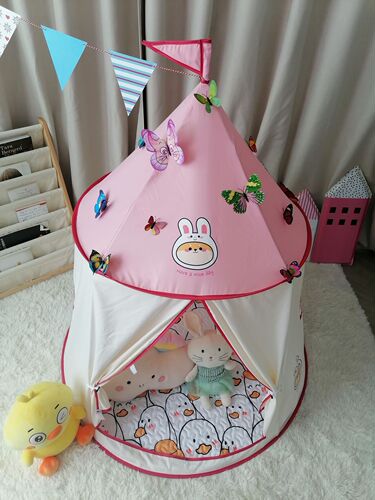 Ins Kids Tent Indoor Outdoor Princess 3-Year-Old Boys and Girls Home Game House Baby Castle Small House Fabric