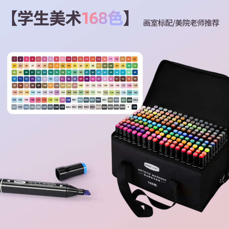 Rotuladores de Doble Punta Noya a Base de Aceite, Juego de Pinceles de Colores para Estudiantes, Serie Completa de Colores para Pintar, Rotuladores de Colores para Niños