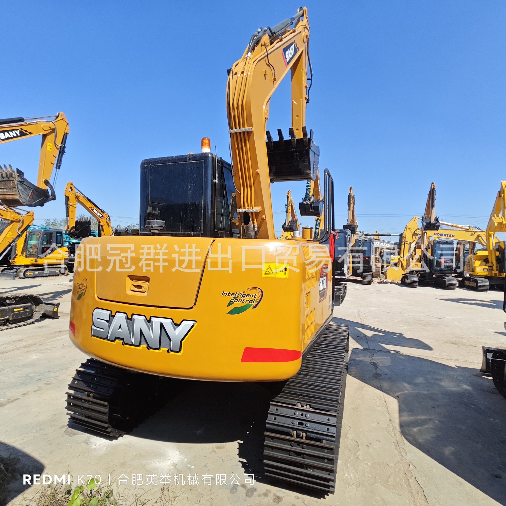 Transfronteriza venta directa SanySY60SY75SY95 pequeña excavadora Hitachi Volvo image 5