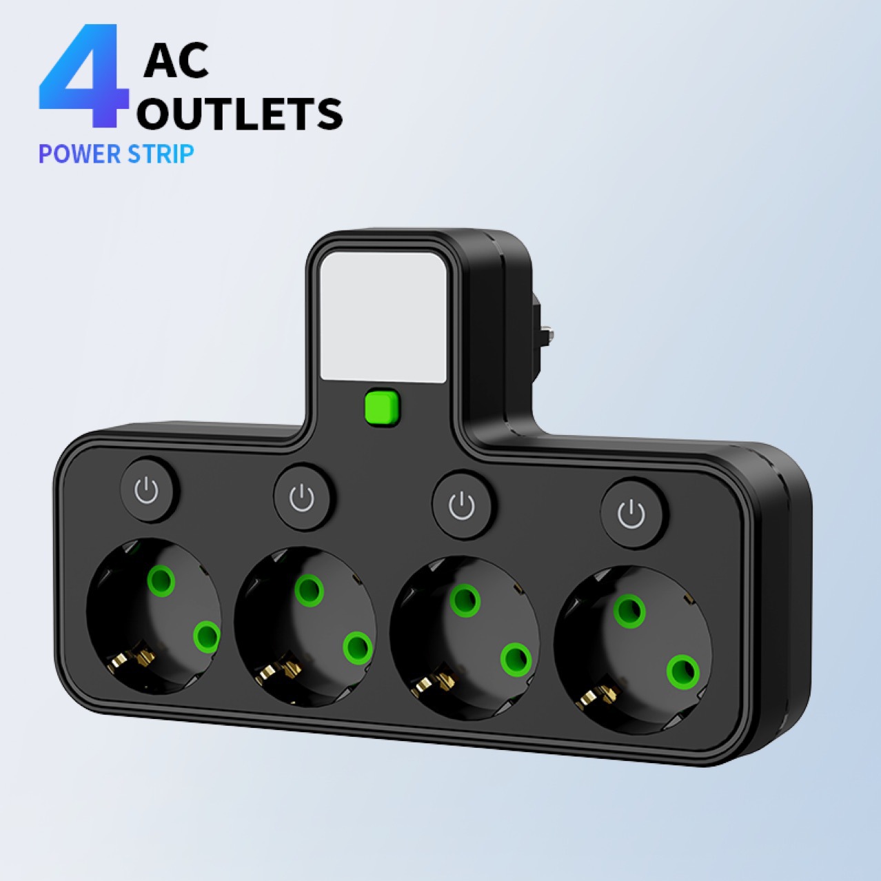 Comercio exterior enchufe inalámbrico con interruptor de luz nocturna enchufe doméstico mayorista estándar europeo suministro de convertidor de potencia