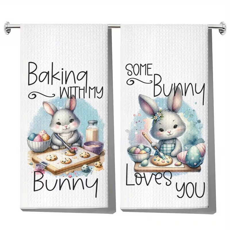 Easter-Themed Microfiber Printed Towel, Temu Shein Dropshipping, Labeling and Warehousing Easter-Themed Microfiber Printed Towel, Temu Shein Dropshipping, Labeling and Warehousing