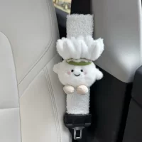 Мягкий ремень безопасности для автомобиля для бадминтона, милый автомобильный декоративный чехол на плечо, пара автомобильных аксессуаров