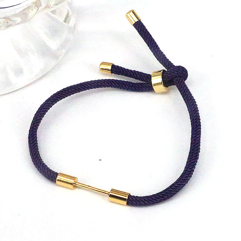 Le Cuivre Style Ig Géométrique Couleur Unie Placage Bracelets display picture 6