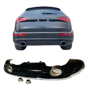 Factory Direct Sales Price Auto Parts Q5 Sq5 Modified Rear Bumper Diffuser Rsq5 Suitable for Audi 20