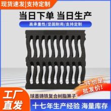 【球墨铸铁复合树脂箅子】防火阻燃水箅子高承载耐腐强下水道盖板