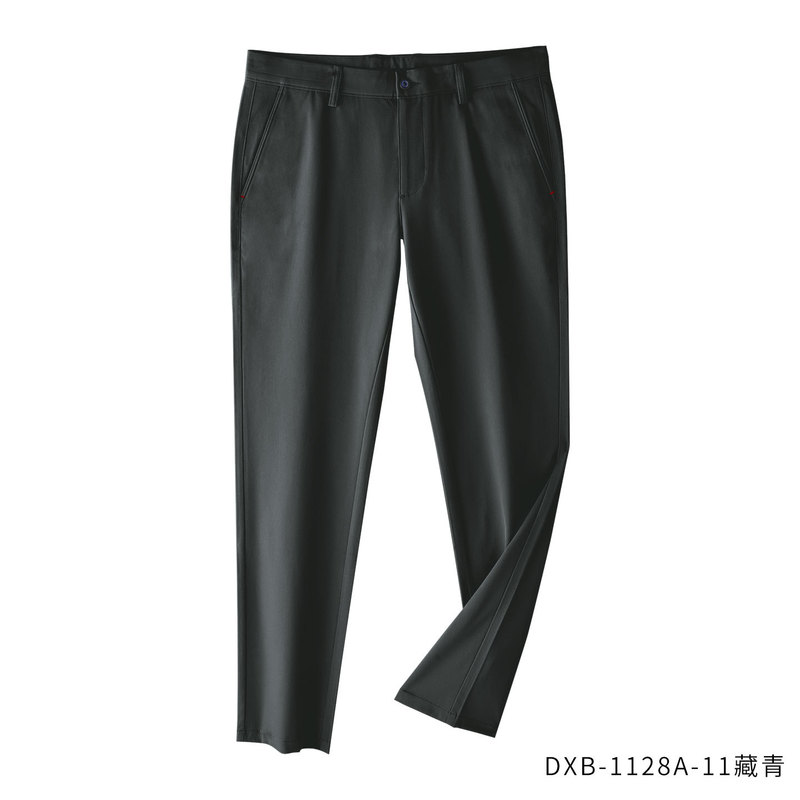 四季裤通勤商务休闲男裤仿棉质感抗皱易打理男款裤子直筒经典长裤|undefined