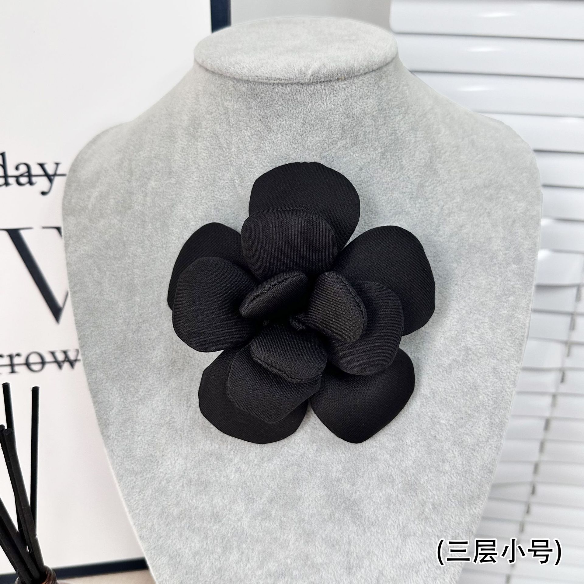Comercio exterior transfronterizo tela tridimensional flor camisa vestido vestido DIY accesorios de flor hechos a mano venta directa fábrica