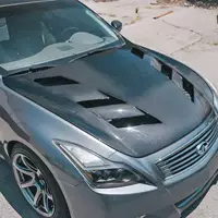 Применяется к Infiniti Infiniti G37 из углеродного волокна модификация AMS крышка двигателя передняя крышка головы