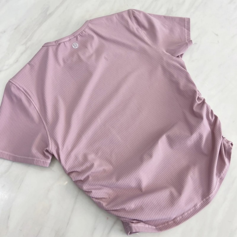 LULU クロスボーダー ヨガ フィットネス all*t takes スレッド 半袖 レディース カジュアル Tシャツ スポーツ 速乾 スリム ヨガ|undefined