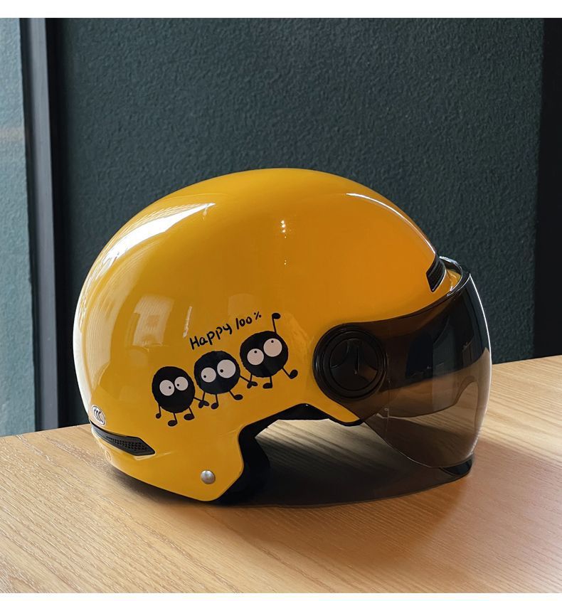3C Certified Electric Motorcycle Helmet, Sun Protection, Unisex