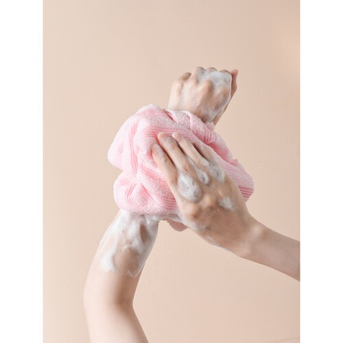 Japanese-style bath towel, back towel, long strip, rub mud on back, wash off mud, rub women's back, pull back strip, bath ball, bath wipe