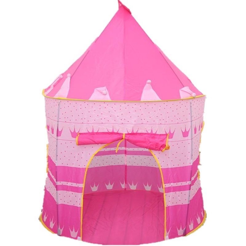 Venta caliente de los niños tienda juego princesa Príncipe interior pequeña casa niños y niñas Villa Castillo Juguetes al por mayor