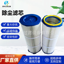 六耳快拆除尘滤筒工业除尘滤芯粉尘过滤滤芯聚酯纤维折叠滤筒