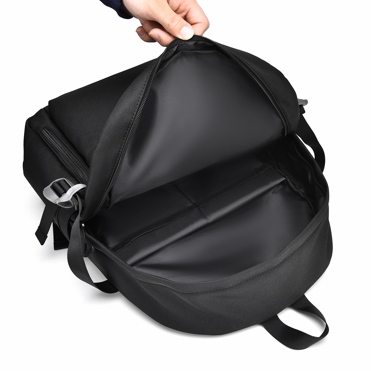 Mochila de moda de estilo simple, de gran capacidad, nueva mochila para hombres y mujeres de secundaria, textura ligera, mochila escolar para estudiantes