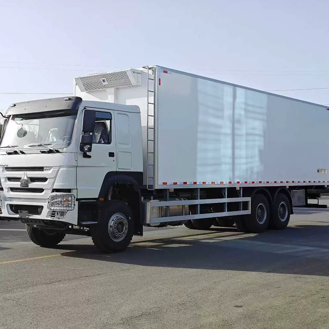 出口重汽豪沃9.6米牛羊肉冷藏车拉鲜果蔬菜海鲜运输车厂家直供