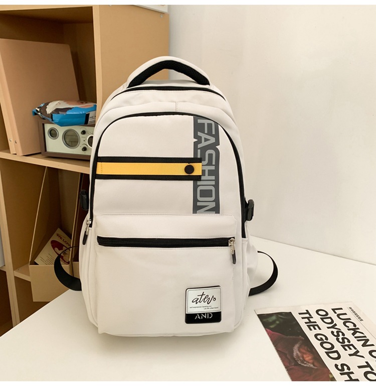 Kids Backpacks New Fashion Trend Backpack Large Capacity Outdoor Leisure Travel Bag Computer Bag Men's Backpack Student Schoolbag_voghion.com