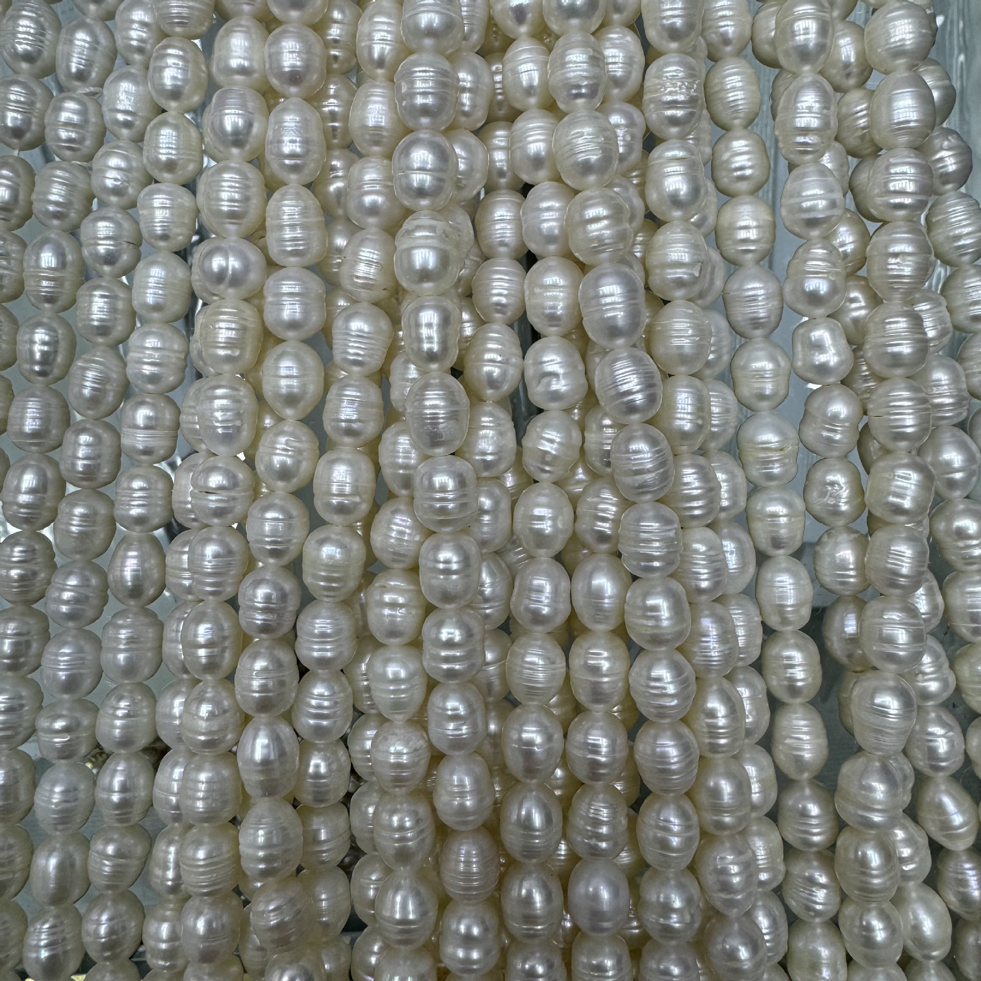 天然淡水パールネジ2 ~ 3,3 ~ 4,4 ~ 5,5 ~ 6,6 ~ 7,7 ~ 8mmビーズDIYアクセサリー