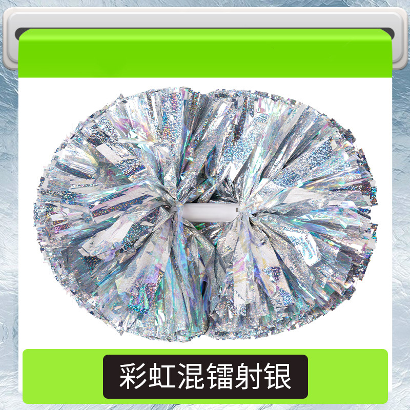 Porristas Bola de flores porristas mano flor mano sacudida flor danza rendimiento mano flor porristas flor bola de color rendimiento