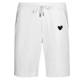 Cotton Shorts - White - Black Eye