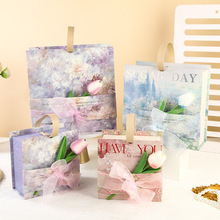 欧式结婚喜糖成品礼盒免折叠情人节日礼物包装盒订婚酒宴糖果空盒