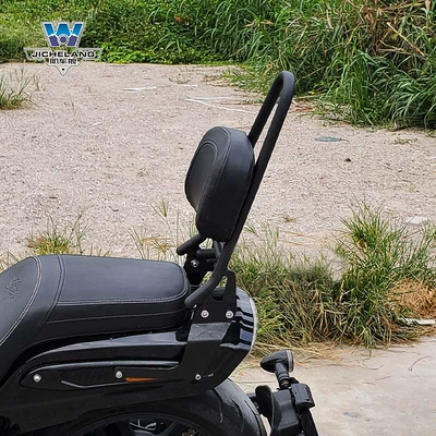 Muscle car Wolf suitable for xiangshuai Yulong JSX700i Ruilong JSX900i backrest modified tail frame tail wing curved bow backrest (Motorcycle tail) - jsx700i900i-bow-backrest