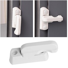 Plastic Child Safe Security Window Door Sash Lock Safety跨境