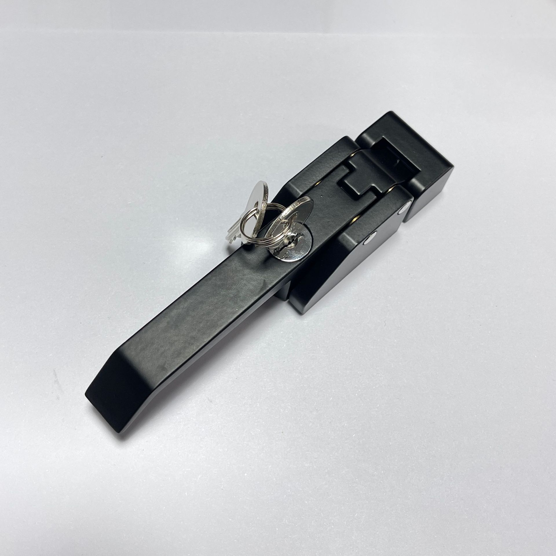 Замок-защелка Kote Hardware DK615 черный с личинкой