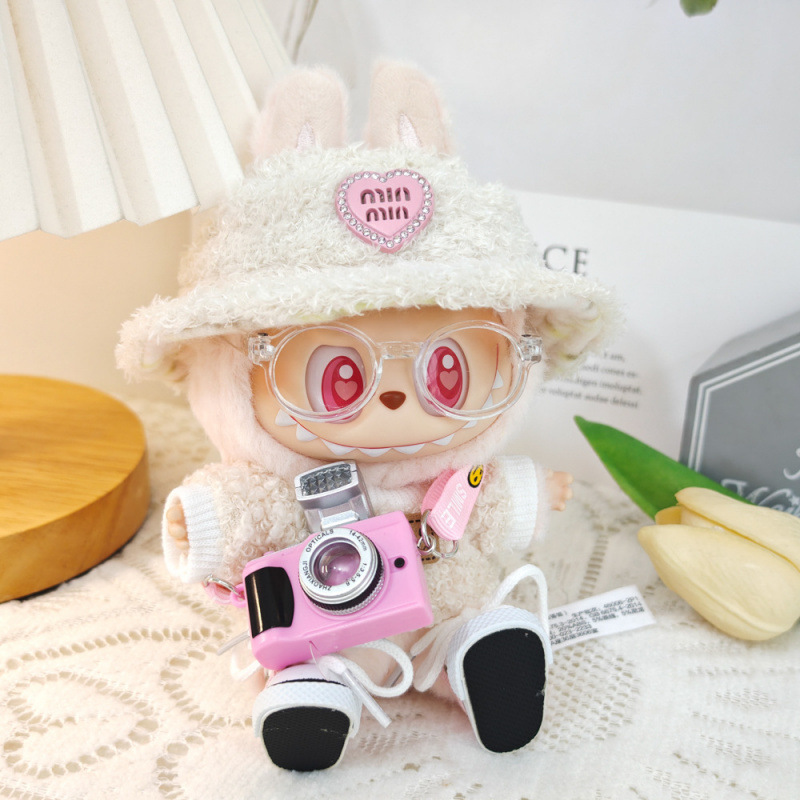 第一世代と第二世代のラブブベビー服ビニールブラインドボックスペンダントかわいいぬいぐるみ帽子服スーツアクセサリー|undefined