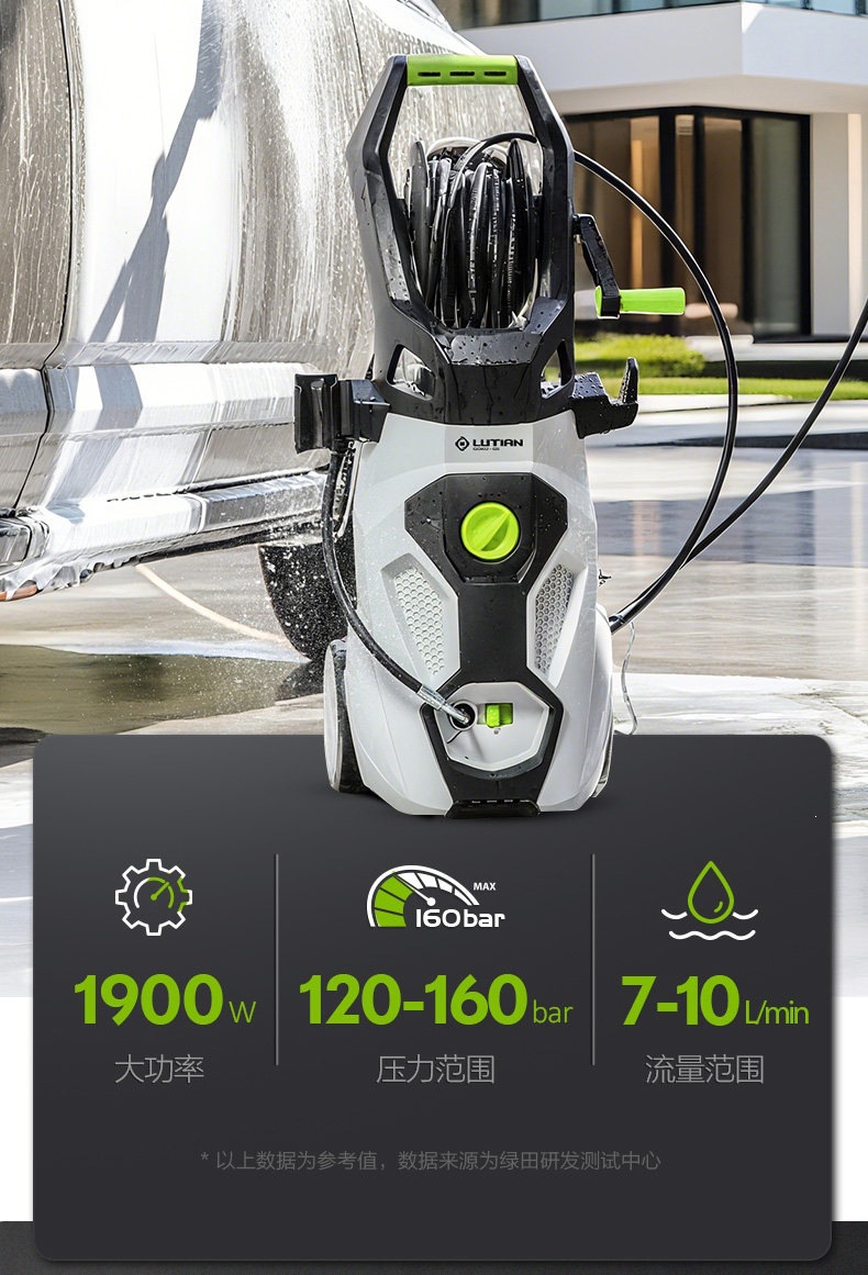 Greenfield Car Washing Machine Wukong G5 Household High-Pressure Water Gun 220V High-Power Powerful Cleaning Machine Car Washing Tool