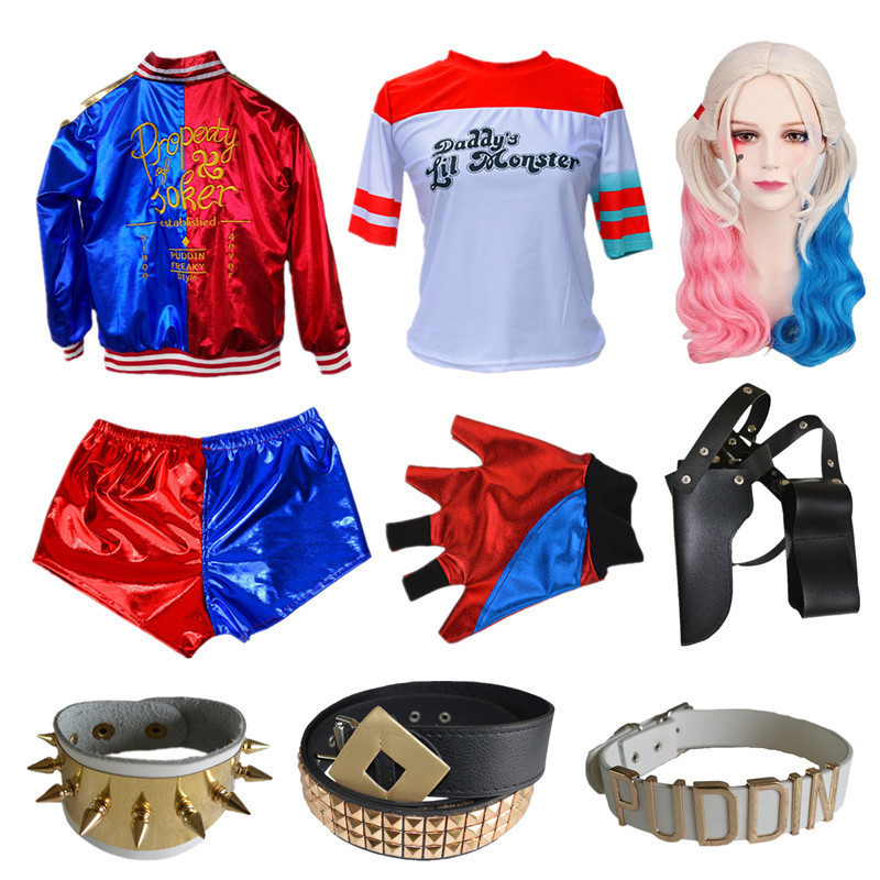 Disfraz infantil Harley Quinn, Halloween