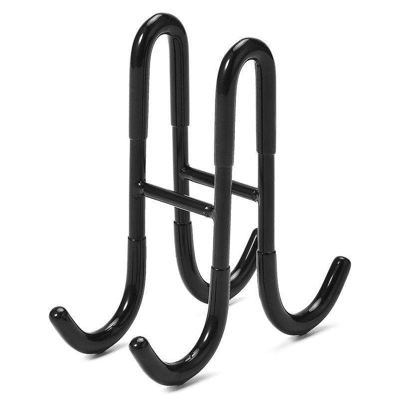 Un gancho S de doble cara-Negro
