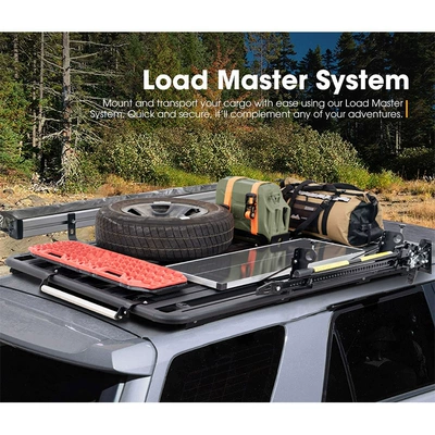 Platform roof rack with bracket Roof rack