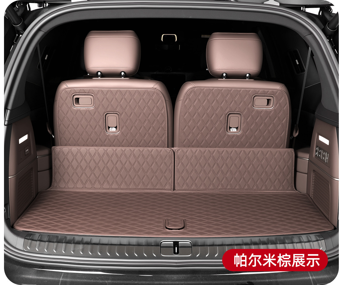 Suitable for 26 Models of Nio Es8 Trunk Mats, Full Surround Decoration, Seat Backrest, Trunk Mat, Car Accessories, Decorations