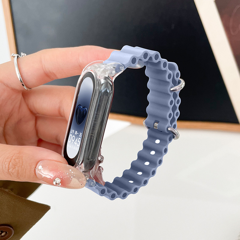 라벤더 그레이 + 투명 쉘