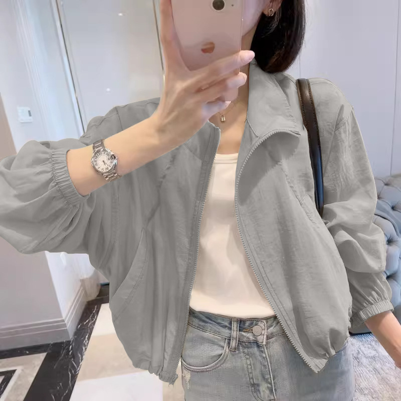 Sun-protective Clothing Women's 2025 Summer New Style Lazy Style French Style Casual Fashionable Lightweight Breathable Sun-protective Clothing Short Coat for Women