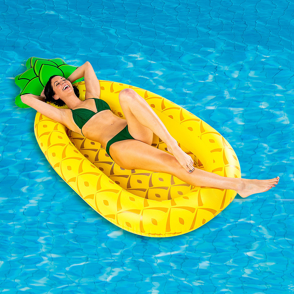New inflatable pineapple net floating row adult water casual…