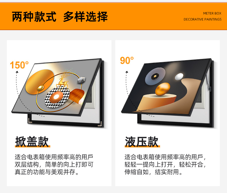 电表箱装饰画