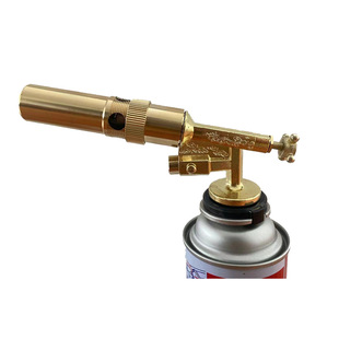 Inverted Copper Tube Butane Gas Cassette Spray Gun Household Heating Point Carbon Barbecue Welding High Temperature Flame Gun 301