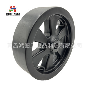 8 inch PP plastic wheel 200x 50 solid plastic wheel jack guide wheel caster PP nylon high load tire