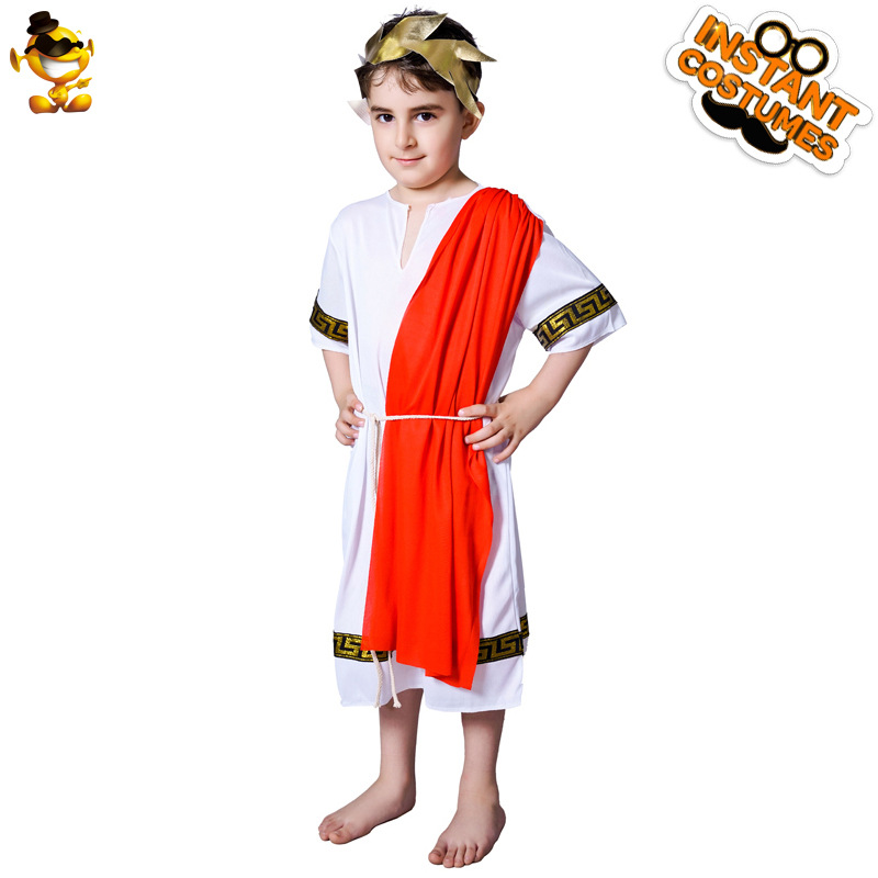 Traje de Guerrero romano para niños disfraces de Halloween carnaval Cosplay vestido de rol