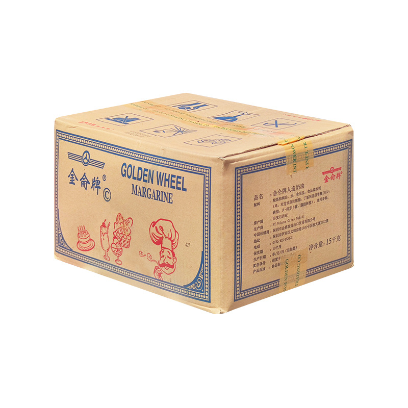 金仑牌 人造奶油15kg金轮C黄奶油方块状 炸鸡手抓饼爆米花用起酥