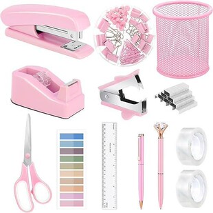 Cross-border desktop office suit stapler scissors tape stapler stapler stapler amazon stationery suit wholesale