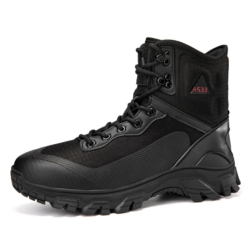 Ventas directas de fábrica Botas del desierto al aire libre Botas militares de fuerzas especiales de gran tamaño transfronterizas para hombres