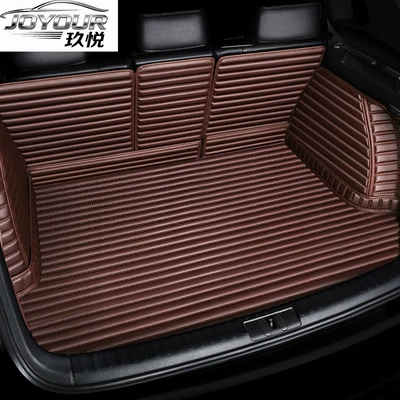 Cross-Border Supply of Amazon Small Horizontal Leather Fully Enclosed Trunk Mat European and American Version Rear Compartment Mat Source Factory
