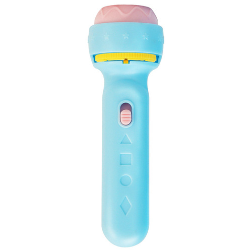 Star Projector Slide Children's Light-Up Flashlight Projector Lamp Baby Educational Toy Early Learning Sleep Machine
