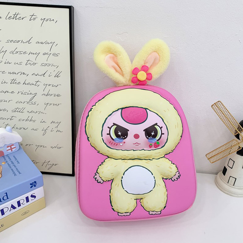 Mochila infantil lindas mochila de niña caricatura niños mochila de jardín de infantes respirada preescolar mochila de niña pequeña