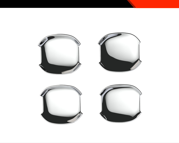 Suitable for 26 Models of Toyota Rav4, Modified Exterior Door Bowl Stickers, Special Anti-Scratch Door Handle Accessories for Wildlander