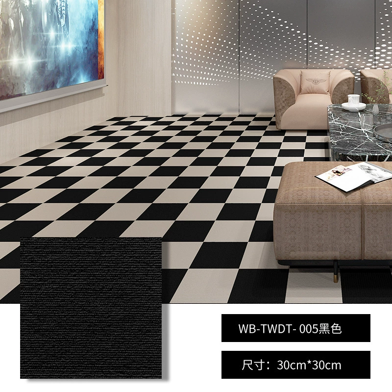 Самоклеящийся ковер в полоску для спальни Самоклеящийся блок сращивания ковер офисный коврик